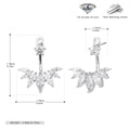 Damen Ohrhänger mit funkelndem Zirkon-Motiv und hochwertigem 925 Sterlingsilber Shop Nory