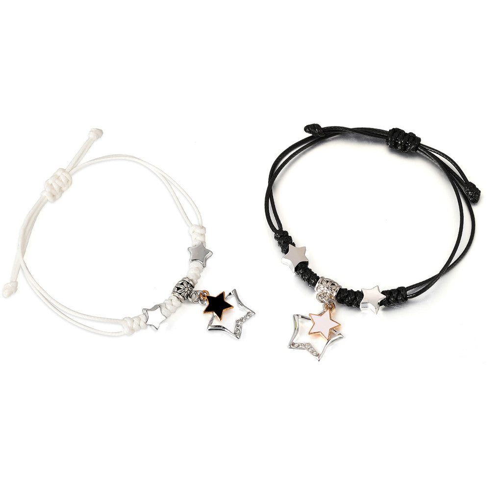 Damenarmband mit funkelnden Sternanhängern Shop Nory