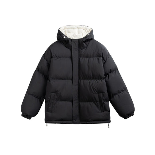 Damen Wattierte Kapuzen‑Steppjacke im Oversize‑Pufferschnitt mit Tunnelzugbund Shop Nory