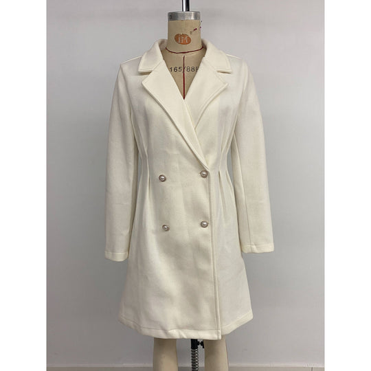 Damen Eleganter Doppelreihiger Kurzblazer Shop Nory