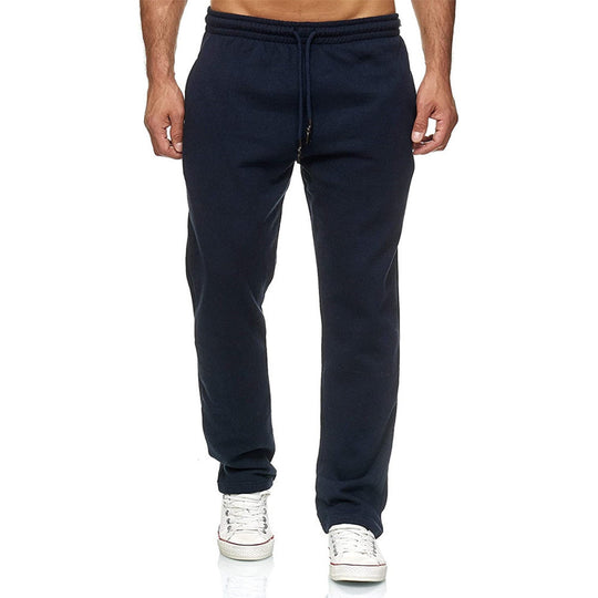 Herren nan gerade geschnittene Jogginghose mit innen angerautem Fleece, hohem Komfortbund und Kordelzug Shop Nory