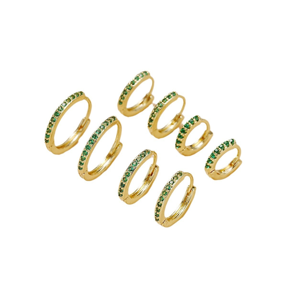 Damen Ohrringe Set mit elegantem Design und funkelnden Akzenten Shop Nory