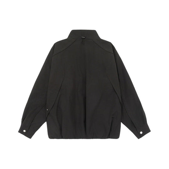 Damen Leichte Raglan-Bomberjacke mit Stehkragen und elastischem Saum Shop Nory
