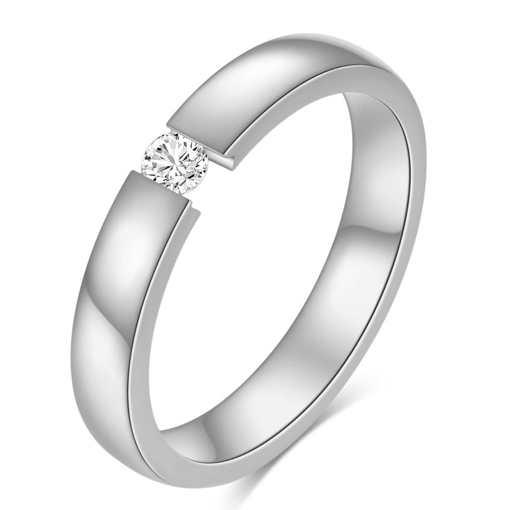 Damen eleganter Ring mit funkelndem Zirkonia Shop Nory