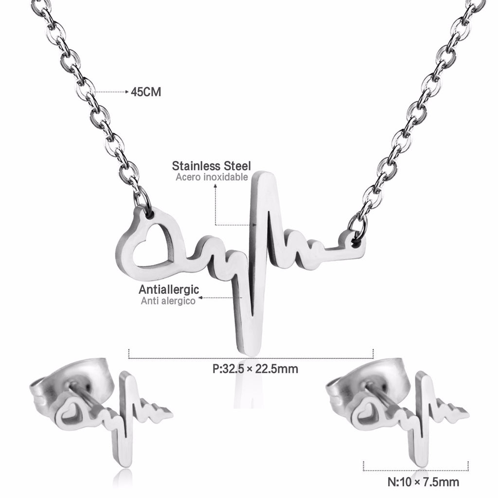 Damen Schmuckset mit verspieltem Schleifen-Motiv Shop Nory