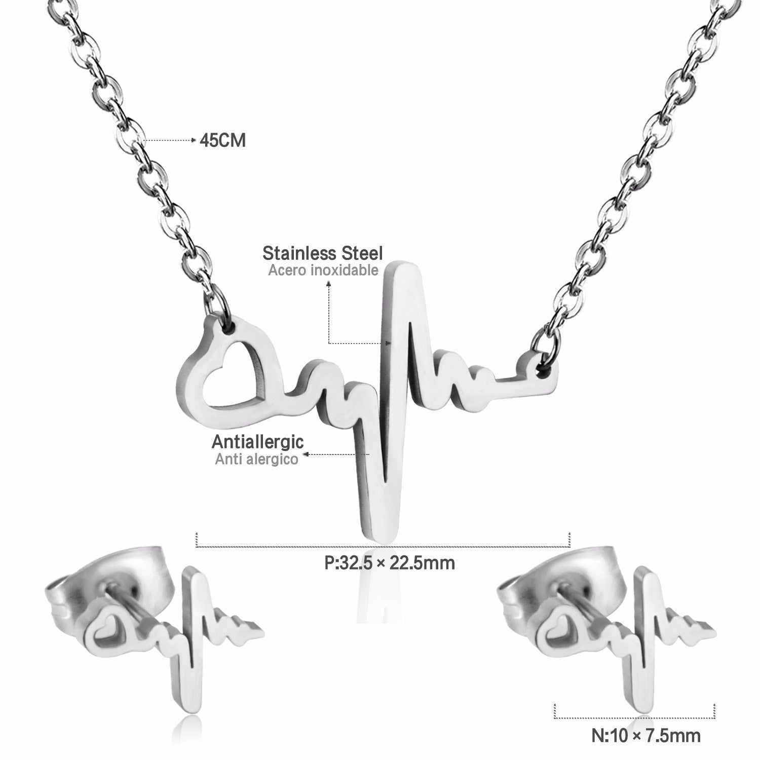 Damen Schmuckset mit verspieltem Schleifen-Motiv Shop Nory