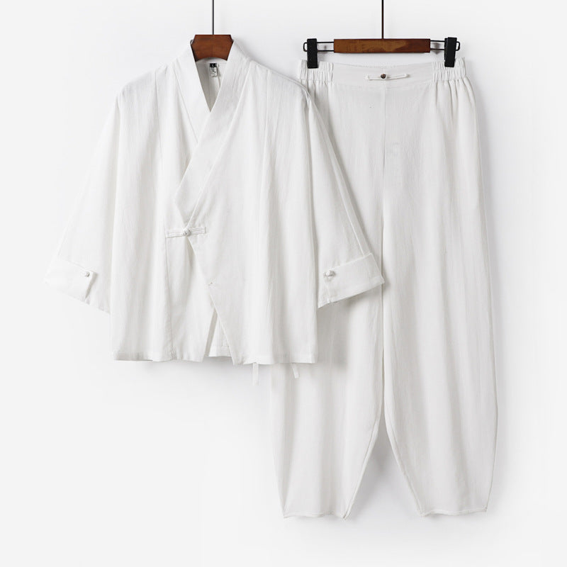 Herren Zen-inspiriertes Kimono-Loungewear-Set Shop Nory