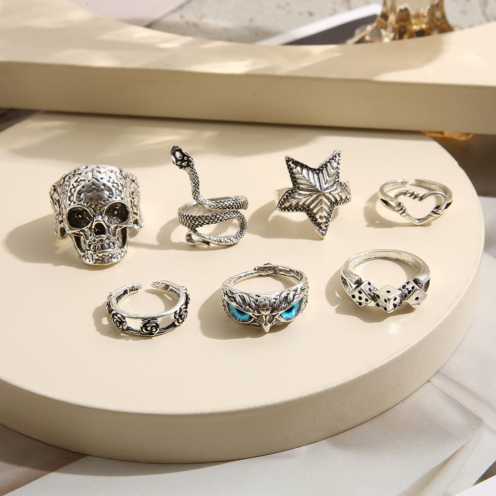 Damen Ring-Set mit kreativen und einzigartigen Designs Shop Nory