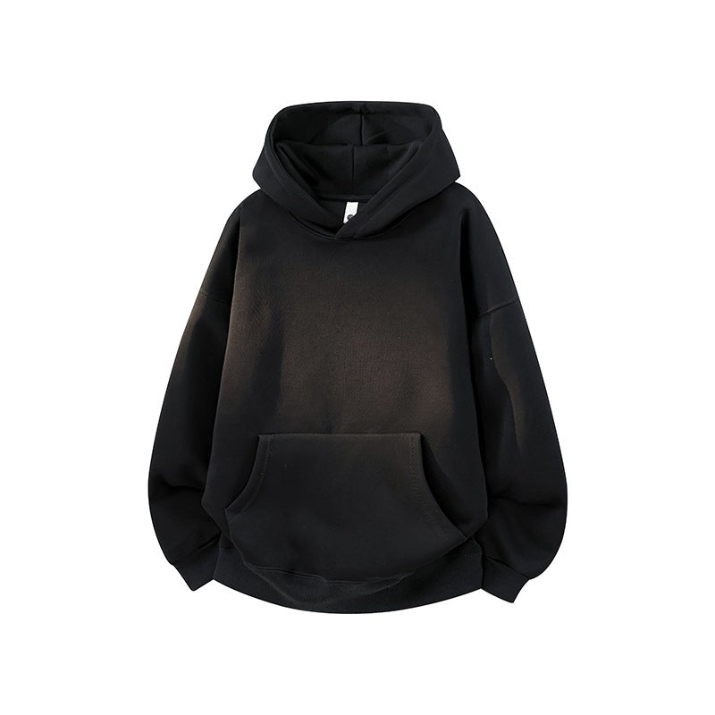 Unisex Oversize-Kapuzenpullover mit Kängurutasche, Raglanärmeln und gerippten Bündchen Shop Nory