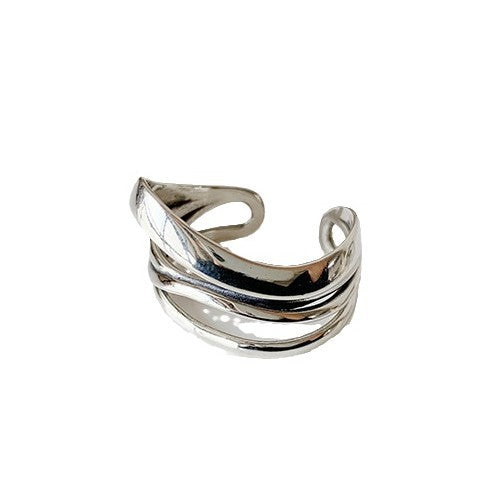 Damen verwickelter Silberring mit elegantem Design Shop Nory