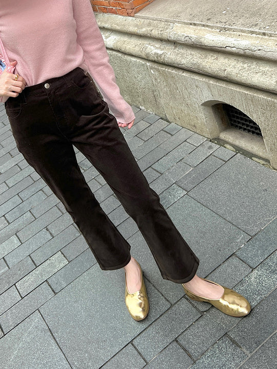 Damen Bequeme und stilvolle Stoffhose Shop Nory