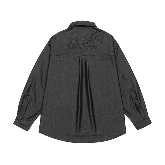 Herren Overshirt aus schwerer Twill‑Qualität mit verdeckter Knopfleiste und Brusttaschen Shop Nory