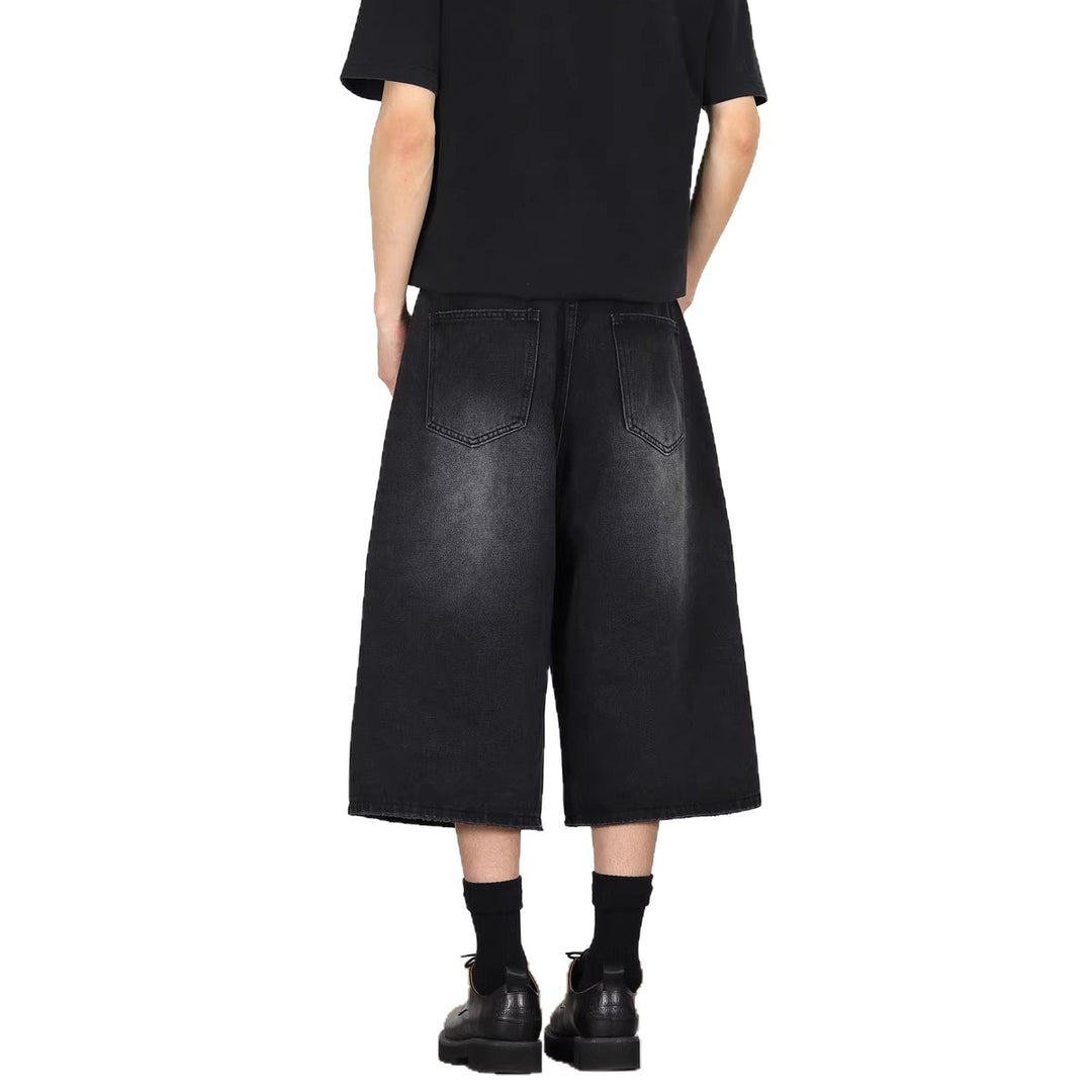 Herren Modische Dialen Denim-Cargo-Shorts Shop Nory