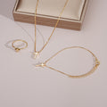 Damen Schmuckset mit kreuzförmigen Anhängern Shop Nory