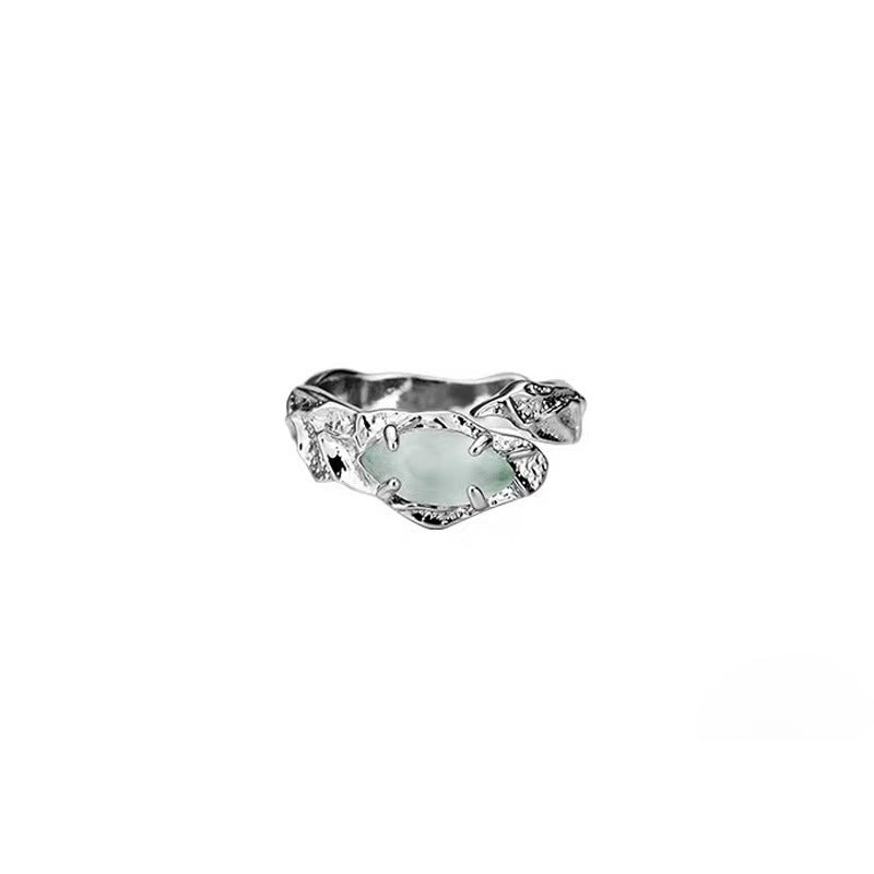 Damen stilvoller Ring mit elegantem Blattdesign Shop Nory