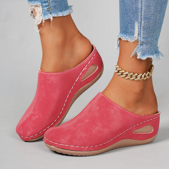 Damen Mules mit ergonomischem Fußbett und modischem Schnitt