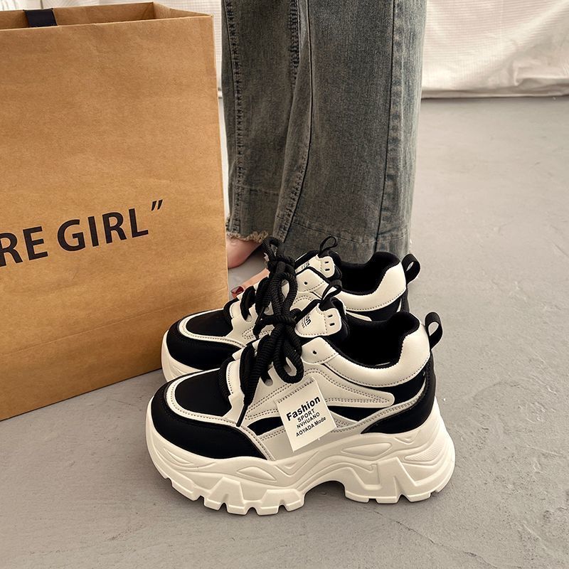 Damen Chunky Sneakers mit trendigem Design und dämpfender Sohle