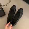 Damen Ballerinas mit schickem Riemen und eleganter Stepp-Optik Shopnory