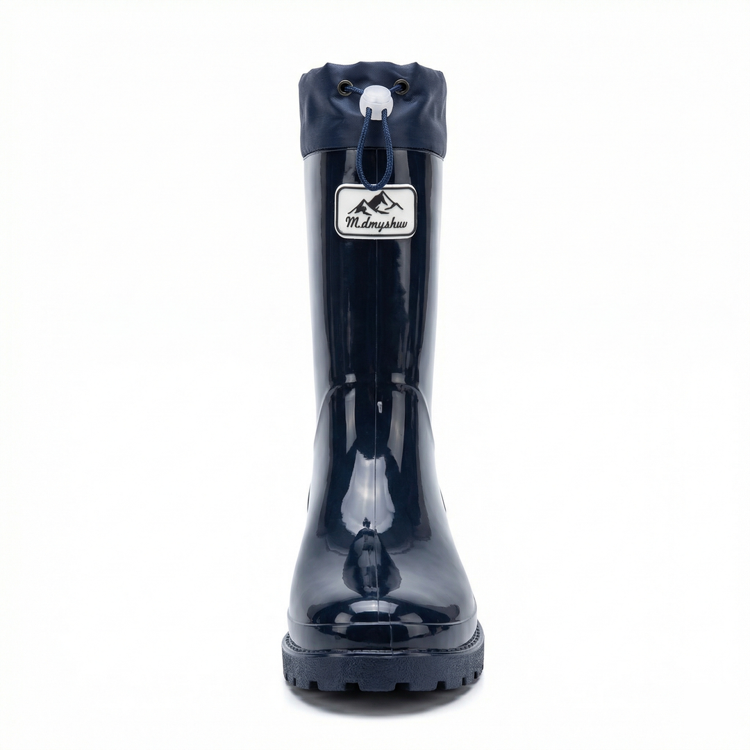Damen Hochwertige und Stylische Gummistiefel mit Verstellbarem Schnürsystem ShopNory