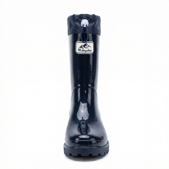 Damen Hochwertige und Stylische Gummistiefel mit Verstellbarem Schnürsystem ShopNory