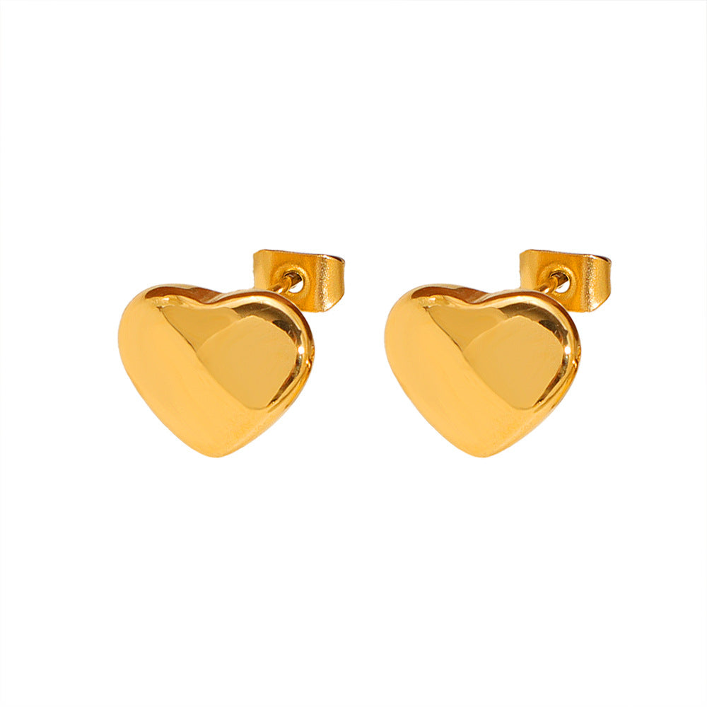 Damen herzförmige Ohrstecker Shop Nory 1783359997