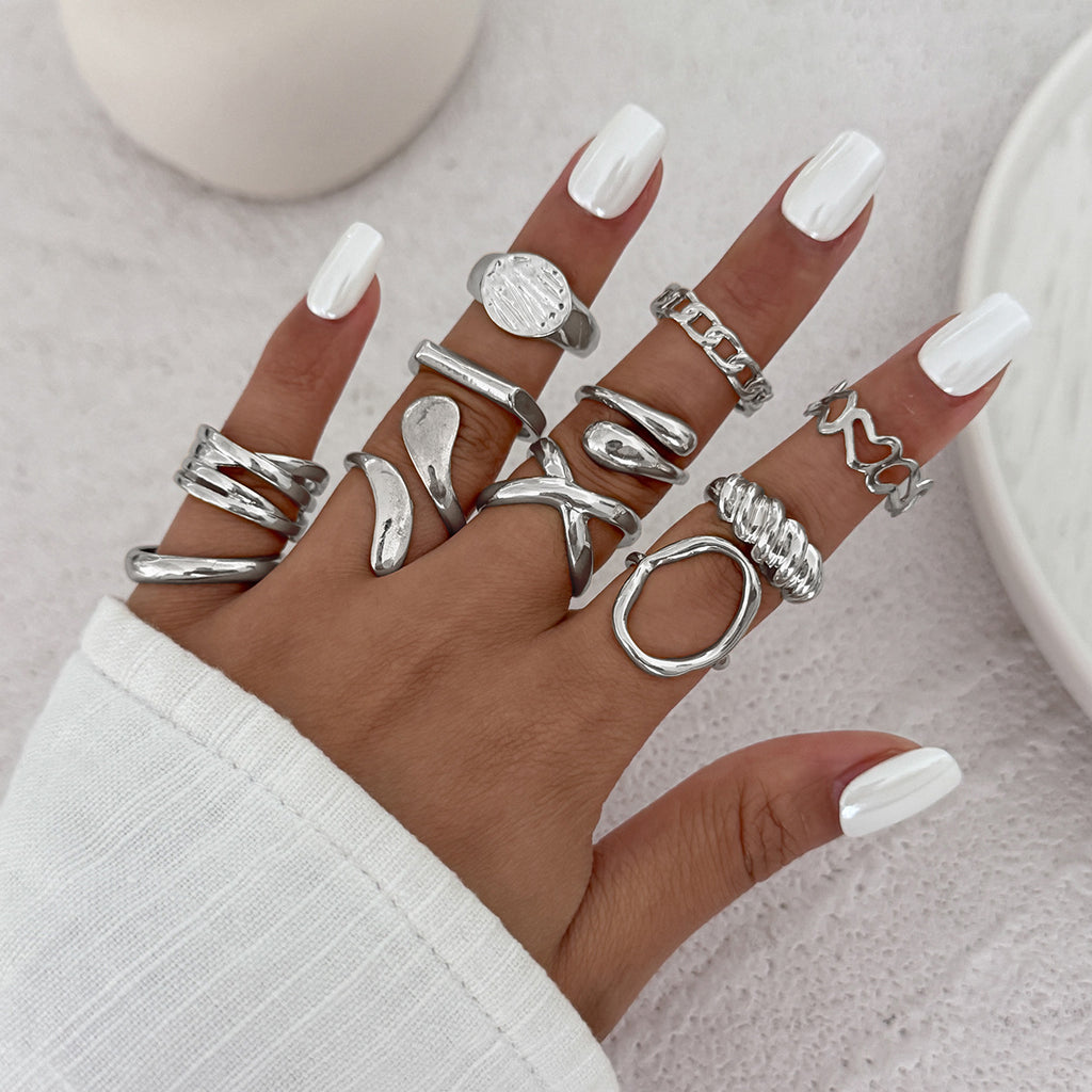 Damen modische Ringe Shop Nory