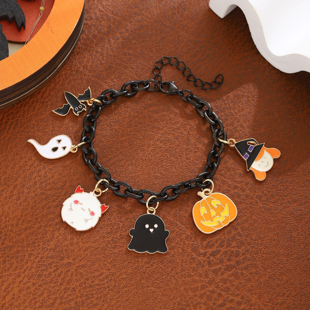 Damen Halloween Charm-Armband Shop Nory