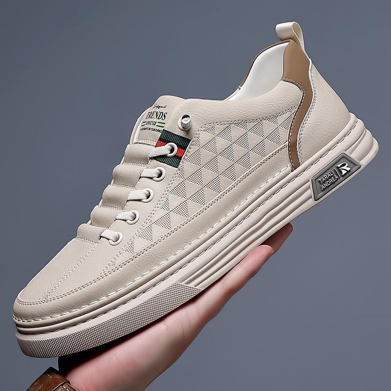 Damen Sneakers mit klassischem Diamantmuster und innovativer Dämpfungstechnologie
