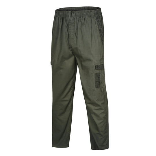 Herren Cargo-Freizeithose mit elastischem Bund, Mehrfach‑Taschen und Mesh‑Einsätzen Shop Nory