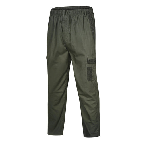 Herren Cargo-Freizeithose mit elastischem Bund, Mehrfach‑Taschen und Mesh‑Einsätzen Shop Nory