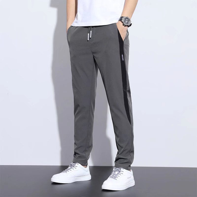 Herren Sportliche Freizeithose mit Kontraststreifen Shop Nory
