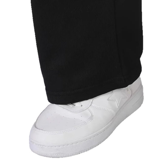 Herren nan Straight‑Leg Sweatpants aus French‑Terry mit elastischem Komfortbund und Kordelzug Shop Nory