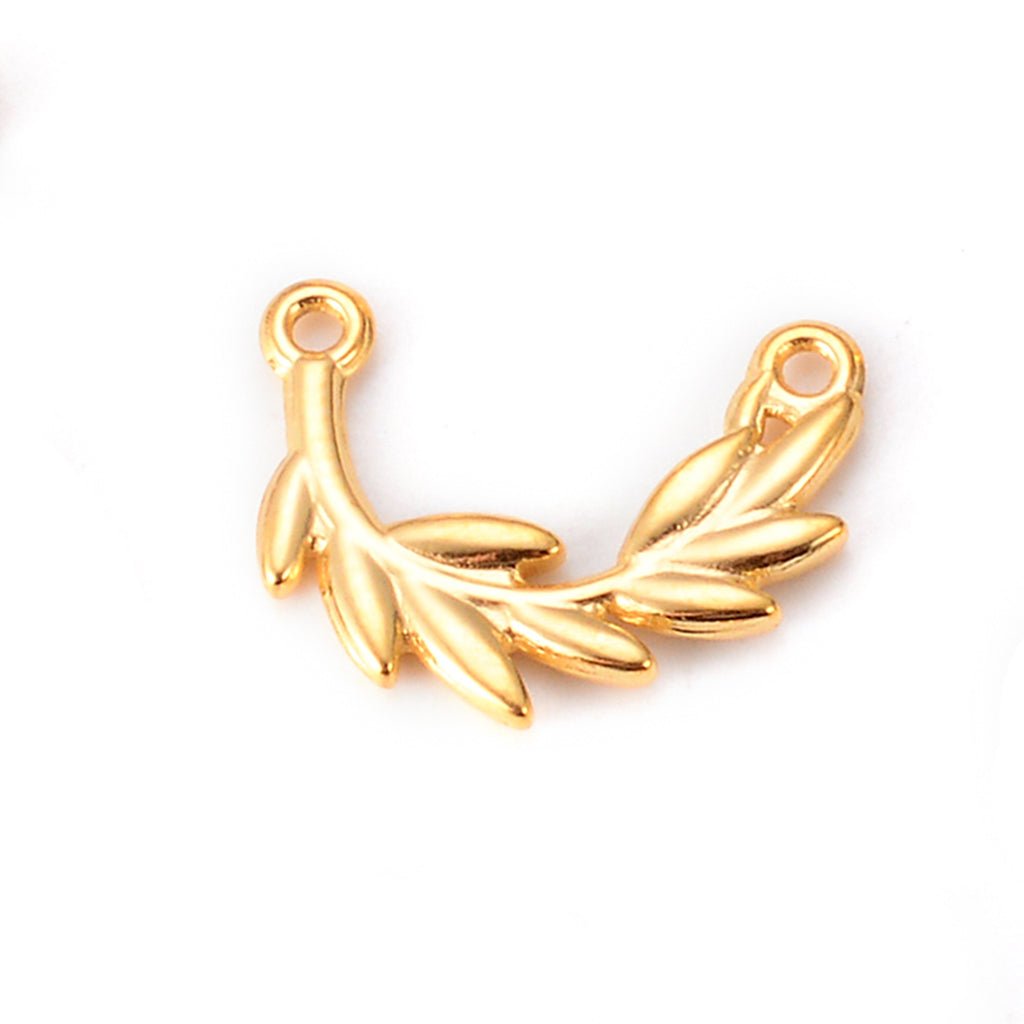 Damen eleganter Schmuckanhänger in Form eines Ginkgoblattes Shop Nory