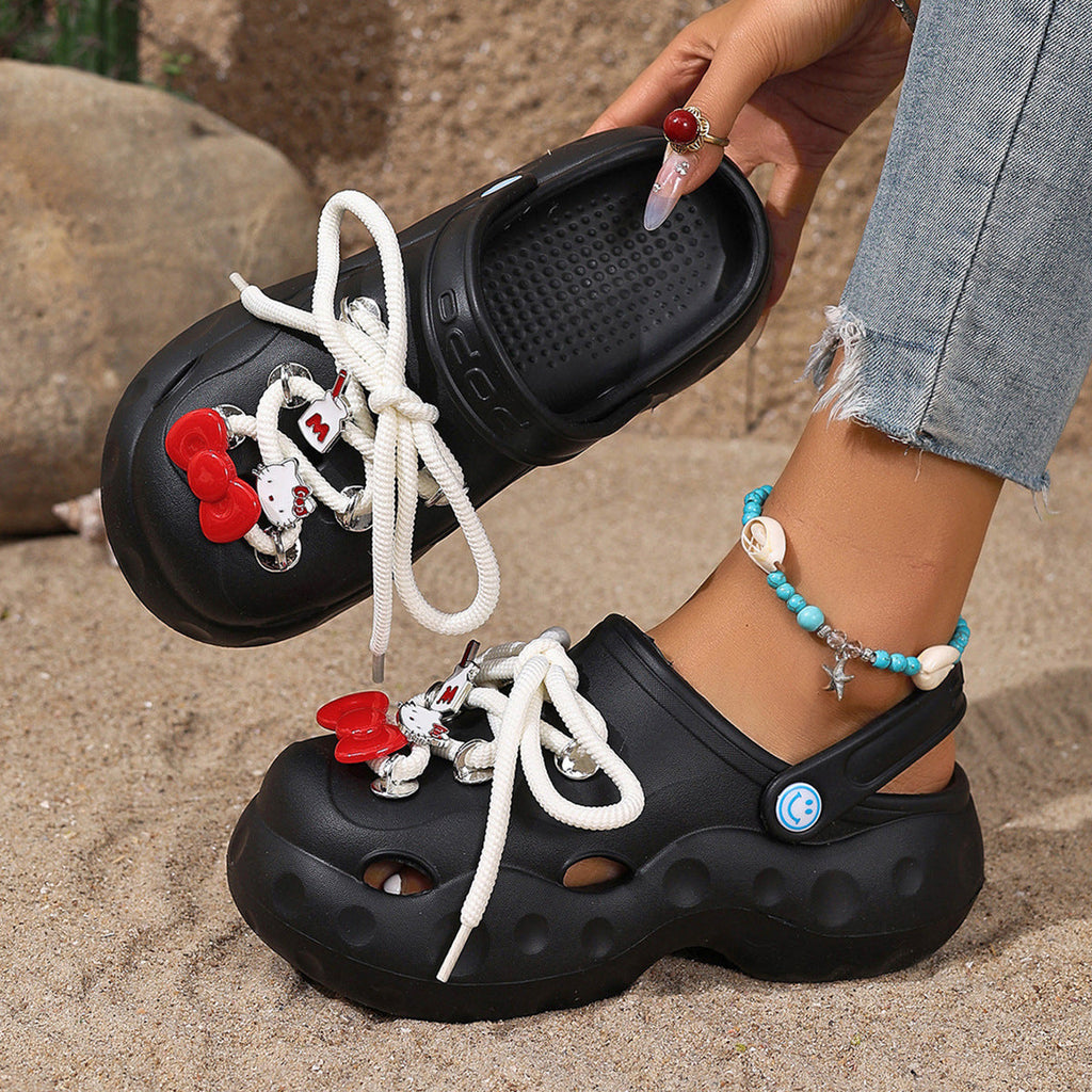 Damen Clogs mit einzigartigen Design-Details und komfortabler Sohle Shopnory