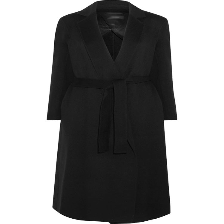 Damen Oversize Longmantel im minimalistischen Schalkragen‑Tailoring Shop Nory