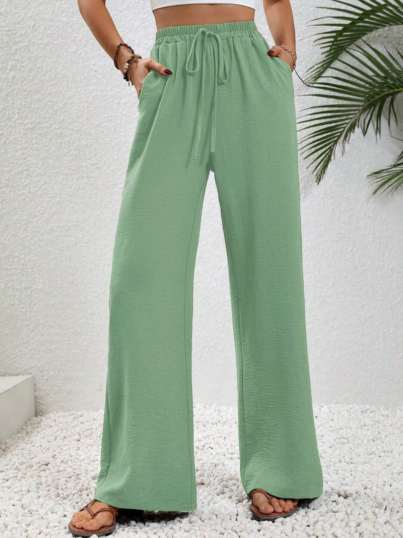 Damen weite Palazzo-Hosen