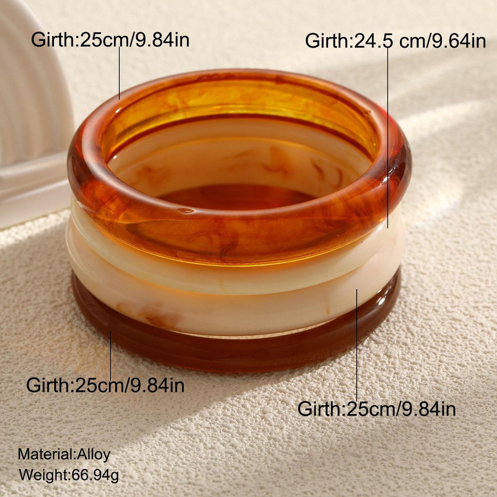 Damen modisches Armband-Set aus hochwertigem Acrylmaterial Shop Nory