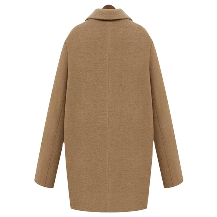 Damen Oversize Wollmix Shortcoat mit gesteppter Innenfütterung und Pattentaschen Shop Nory