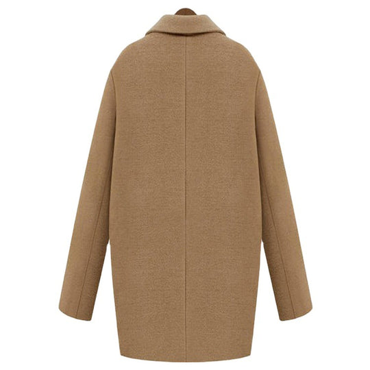 Damen Oversize Wollmix Shortcoat mit gesteppter Innenfütterung und Pattentaschen Shop Nory