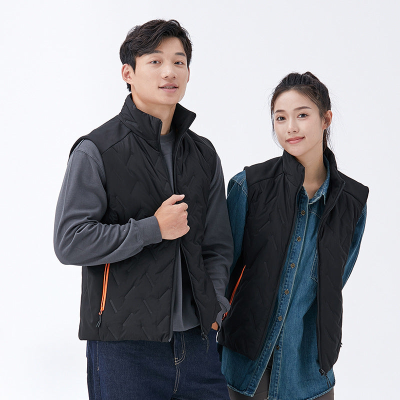 Unisex Steppweste mit Thermoisolierung und hohem Stehkragen Shop Nory