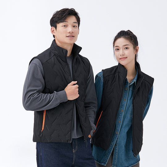 Unisex Steppweste mit Thermoisolierung und hohem Stehkragen Shop Nory
