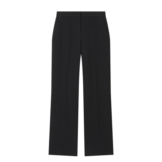 Damen weite Anzughose mit hoher Taille, Bügelfalte und elastischem Rückbund Shop Nory