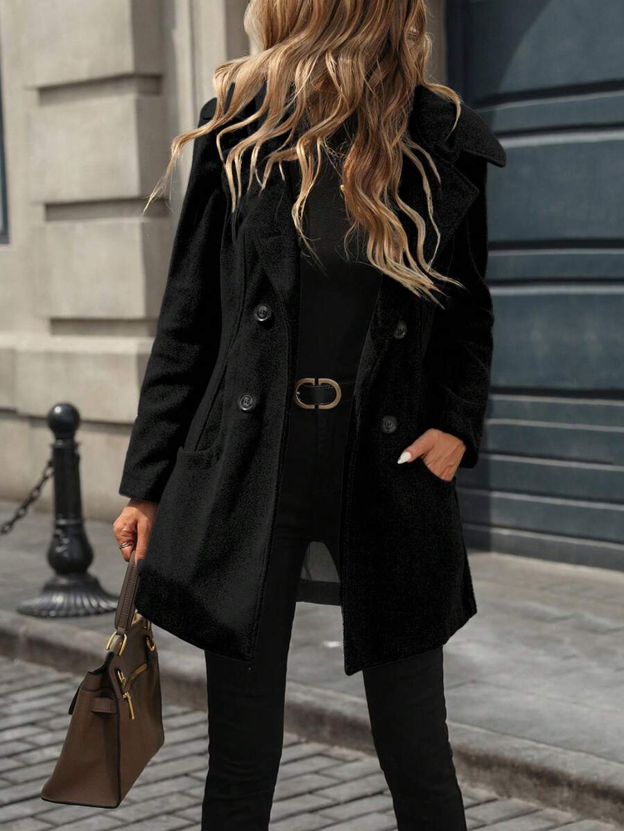 Damen Elegante und stilvolle Wolljacke