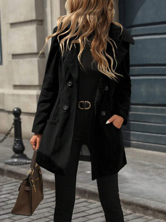 Damen Elegante und stilvolle Wolljacke