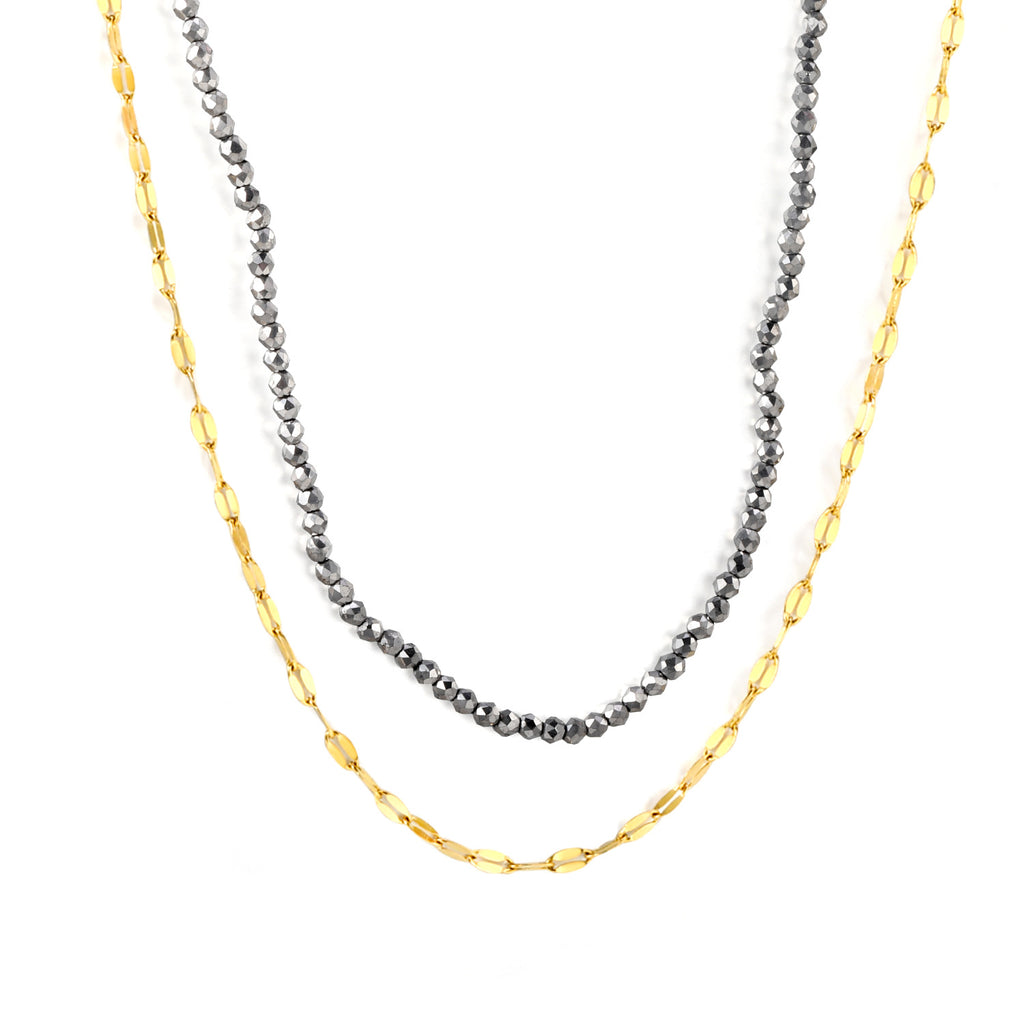 Damen Halskette mit verstellbarer Länge, funkelndem Design und eleganten Kristallakzenten Shop Nory