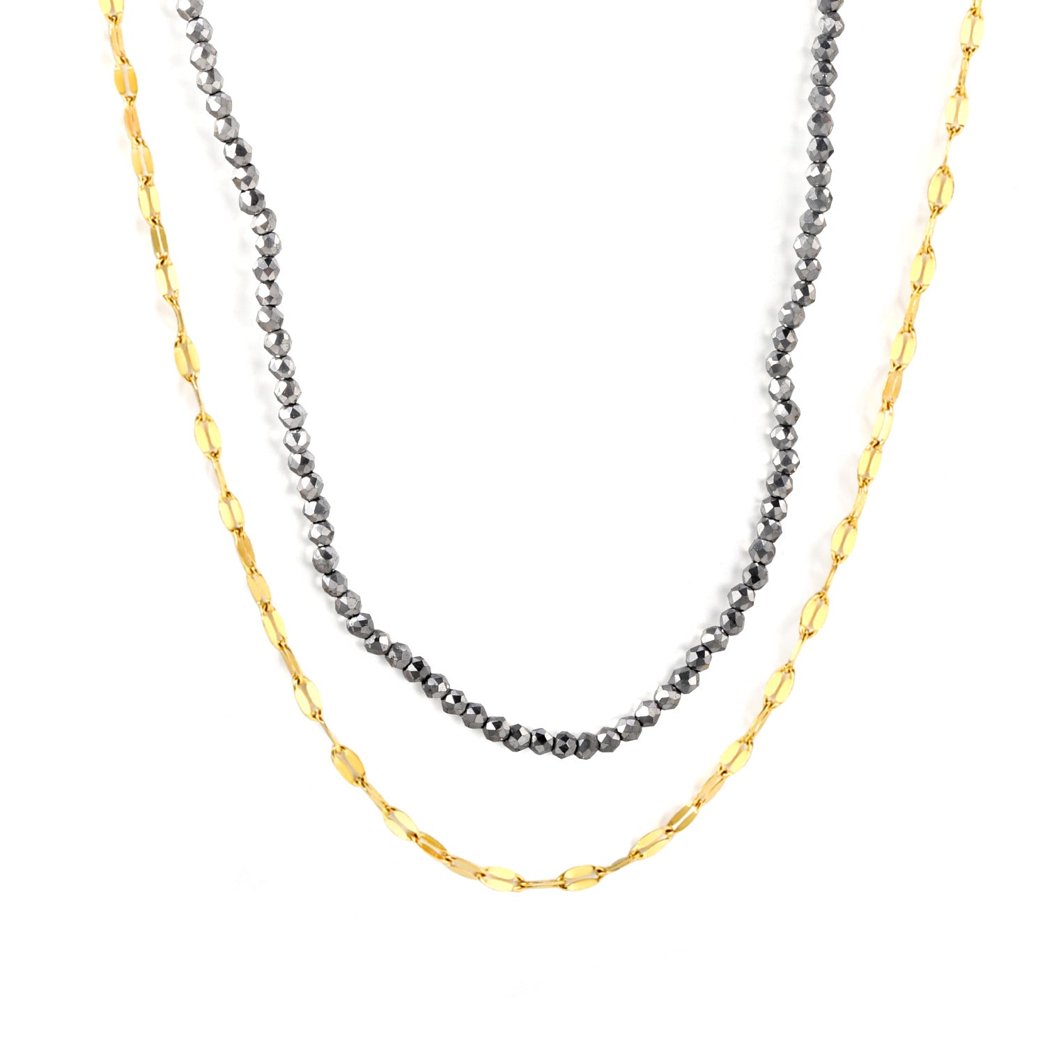 Damen Halskette mit verstellbarer Länge, funkelndem Design und eleganten Kristallakzenten Shop Nory