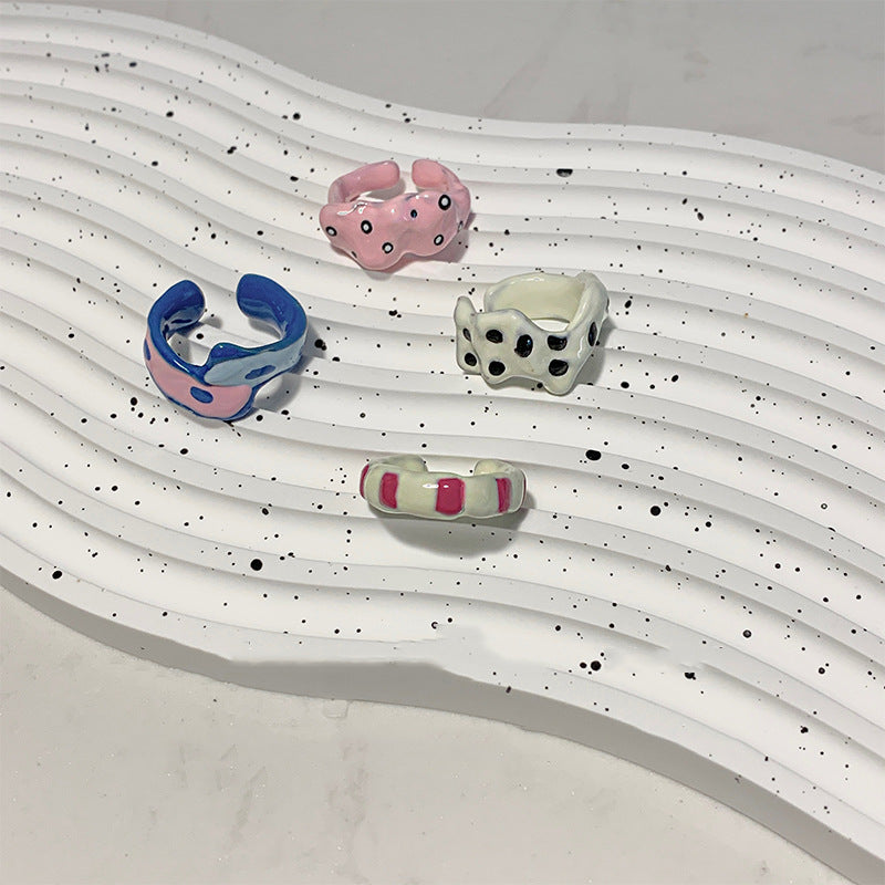 Damen Verspielter Ring mit kreativem Design Shop Nory