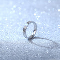 Damen Eleganter und zeitloser Ring mit funkelnden Kristallen Shop Nory
