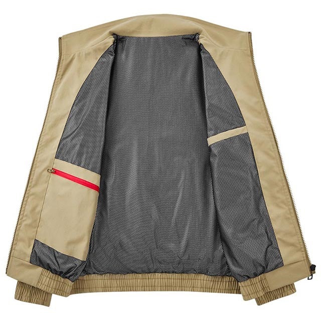 Herren Leichte Übergangsjacke mit hohem Stehkragen Shop Nory
