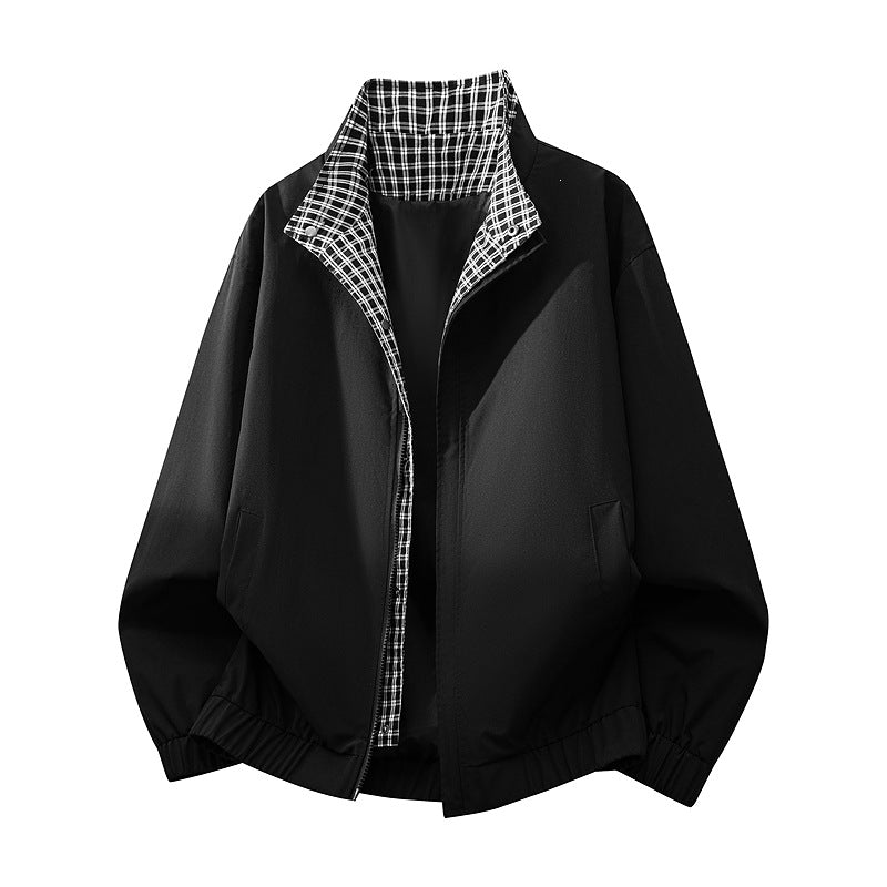 Herren Bequeme Übergangsjacke mit kariertem Innenfutter Shop Nory
